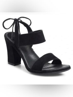 ONO Ebba Block Heel Suede Sandal~Size 9